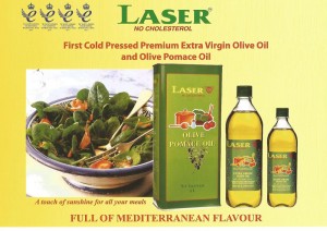 Aceite de oliva virgen extra y aceite de orujo.